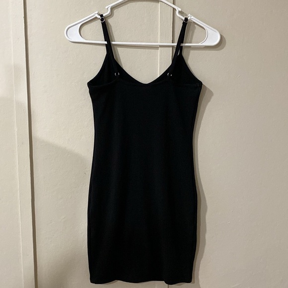 Forever 21 Black Bodycon Dress, Size Small - Picture 2 of 5